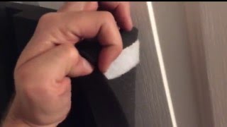 How to Temporarily Attach Foam to the Ceiling and Walls [upl. by Eneliak222]