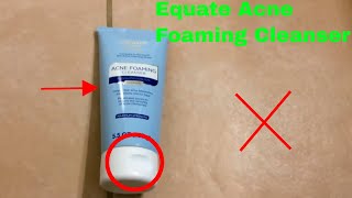 ✅ How To Use Equate Acne Foaming Cleanser Review [upl. by Sperry]