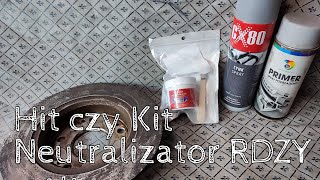 Neutralizator rdzy z Aliexpress cynk w spray podkład 1k co wybrać Test co na rdzę [upl. by Mehelhteb636]