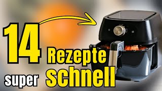 14 Blitzschnelle und leckere Gerichte aus dem Airfryer [upl. by Ross]