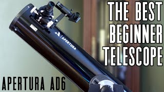 The Best Telescope for a Beginner  Apertura AD6 Review [upl. by Eseer]