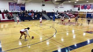 Washington Township vs Gloucester Catholic Second Set [upl. by Yeldoow]