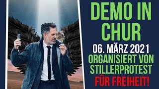 Demo in Chur NonstopLiveStream vom 06 März 2020 Organisiert von StillerProtest Für Freiheit [upl. by Eiramalegna]