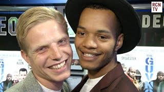 Rizzle Kicks Harley Sylvester Interview The Guvnors Premiere [upl. by Yanaton]