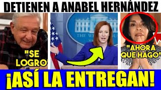 ULTIMA HORA CAE ANABEL EN ESTADOS UNIDOS ¡ASI LA ENTREGAN A MEXICO [upl. by Gill248]