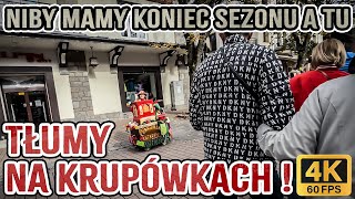 🔴Zakopane tłumy jak w sezonie i arabscy turyści 4K❗20241012 ASMR بولندا جبال زاكوباني تاترا [upl. by Kristos]