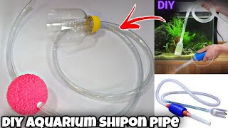 How to Make aquarium siphon pipe at home Diy  DIY Aquarium Gravel Cleaner [upl. by Sihtnyc716]