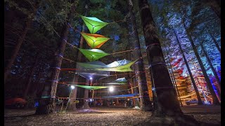 Camp in the trees  Tentsile quotconnectquot tree tent  double hammock [upl. by Asseral59]