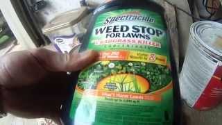 spectracide weed killer crabgrass killer review [upl. by Jelks]