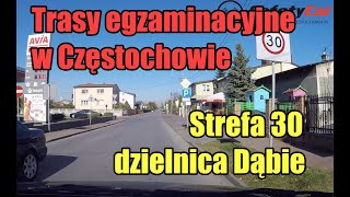 Strefa 30 stacja avia  trasy egzaminacyjne [upl. by Nospmis]