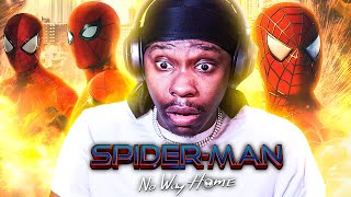 My First Time Watching SpiderMan No Way Home  Movie Reaction [upl. by Touber]