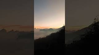 Uttrakhand kanatal sunset amezing view point [upl. by Giglio825]