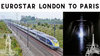 The Underwater Train Riding On Board The Eurostar From London To Paris [upl. by Mervin]