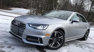 Audi A4 quattro 2017 Review  TestDriveNow [upl. by Elo83]