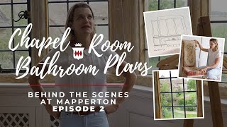 How to Renovate a 300 year old Room  Behind the Scenes at Mapperton Episode 2 [upl. by Krakow]