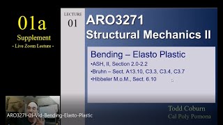 Strength II L01 Alternate ElastoPlastic Bending [upl. by Renie]