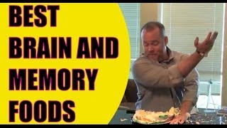 Top Brain Foods  Memory Improvement Nutrition  Foods good for Memory [upl. by Alcus284]