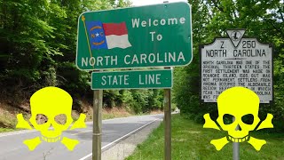 10 Most Dangerous North Carolina Hoods [upl. by Ardnasak]