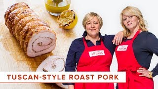 How to Make the Ultimate TuscanStyle Roast Pork with Garlic and Rosemary Arista [upl. by Ellata]