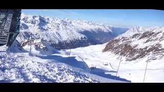 Skigebiet Hochgurgl am 12112013 [upl. by Cumine838]