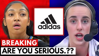 Caitlin Clark BEATS Angel Reese in MAJOR Adidas DEAL  NIKES SILENCE IS LOUD WNBA Throw Tantrum [upl. by Eerej616]