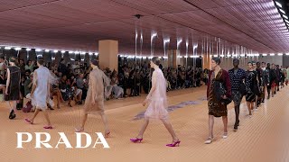 Miuccia Prada and Raf Simons present Prada SS24 Womenswear Collection [upl. by Refotsirc600]