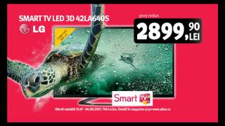 Pana la 1000 de lei reducere la televizoarele LG 3D Smart [upl. by Selry]