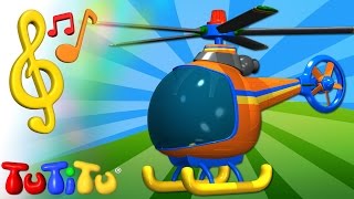 TuTiTu Toys and Songs for Children  Helicopter [upl. by Hadria]