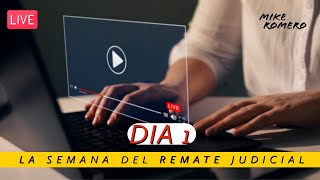 Dia 1  La Semana Del Remate Judicial [upl. by Sharlene]