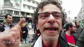 Algerie marche du 22 mars 2019 un peuple artiste [upl. by Ahsaz]