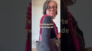 Taschengurte Taschenhenkel und mehr wwwsbagsde oder susannefurtnergmxde [upl. by Wons]