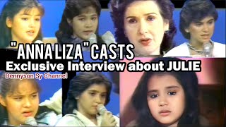 ANNA LIZA CASTS INTERVIEW AFTER JULIE VEGAS SUDDEN DEATH [upl. by Oirramed]