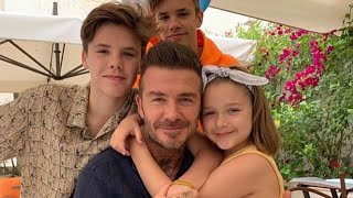 David Beckhams Family  2020  Victoria Beckham Wife amp Kids [upl. by Vashtee394]