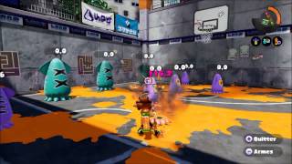 Splatoon  épinceau brosse  octobrush amp NZAP 89 gameplay [upl. by Foscalina]