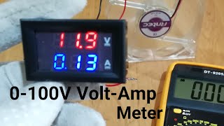 How to install DSNVC288 VoltAmp Meter display digital ampere and voltage 0100V 010A [upl. by Atnwahsal]