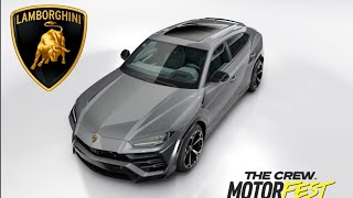 LAMBORGHINI URUS Customization and Review THE CREW MOTORFEST [upl. by Ruthe]