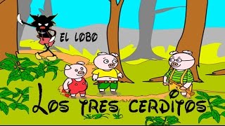 Los tres cerditos y el lobo la Caperucita Roja y Ratita Videocuentos en español [upl. by Neelram]