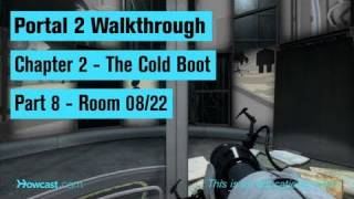 Portal 2 Walkthrough  Chapter 2  Part 8 Room 0822 [upl. by Aldis]