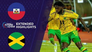 Haiti vs Jamaica Extended Highlights  CONCACAF Nations League  CBS Sports Golazo [upl. by Henebry]