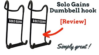 Solo Gains Dumbbell spotter  review [upl. by Rawna]