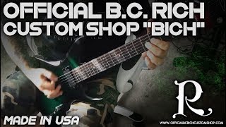 Official BC Rich Custom Shop Bich [upl. by Ultann831]