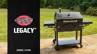 CharGriller Legacy 2190 Charcoal Grill  CharGriller [upl. by Peery]