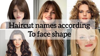 Types of haircut according to face shapewhich haircut suits on your face👩🏻‍🦰 [upl. by Simeon]