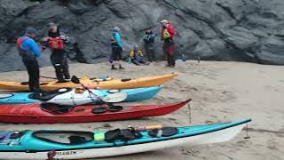 Cardigan Bay Sea Kayakers 289 Cwmtydu [upl. by Ettecul]