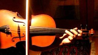 German Viola Sound Sample  Passacaglia by Halvorsen [upl. by Eirrab]