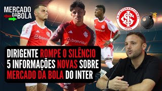 🔴 NOTÍCIAS DO INTER 💣CONTRATAÇÃO PARA 2025💣 5 INFORMAÇÕES NOVAS SOBRE REFORÇOS E SAÍDAS  OLHA ISSO🔴 [upl. by Circosta]