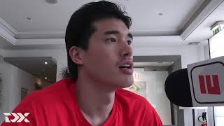 Yuta Watanabe NBA Global Camp Interview [upl. by Akerdna]