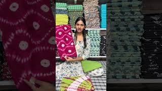 Bagru print cotton suits with linen dupatta [upl. by Neville]