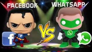 FACEBOOK vs WHATSAPP BATALHA DE RAP [upl. by Ardnahc]