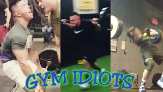 Gym Idiots  Squat Fails amp Mike Trouts Barbell Sprints [upl. by Kinzer]